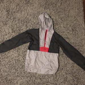 Boys grey Columbia windbreaker